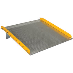 Aluminum Dock Board Steel Curb 10K 60 × 60 - Exact Industrial Supply