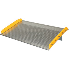 Aluminum Dock Board Steel Curb 15K 48 × 42 - Exact Industrial Supply