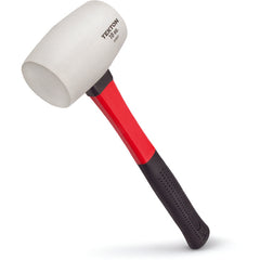 Tekton 16 Oz. White Rubber Mallet Fiberglass Handle - Makers Industrial Supply