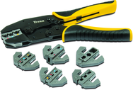 TITAN 7 Pc. Ratcheting Terminal Crimping Set - Makers Industrial Supply