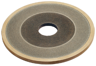 4 x 1/4 x 1-1/4" - 220 Grit - 100 Concentration - Type 1A1 Diamond Straight Wheel - Makers Industrial Supply