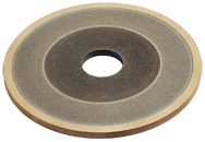 7 x 1/2 x 1-1/4" - 120 Grit - 75 Concentration - Type 1A1 Diamond Straight Wheel - Makers Industrial Supply