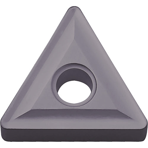 TNMG 331 PV7005, 1/64″ Corner Radius, 3/16″ Thick, 3/8″ Inscribed Circle, TiC/TiN (MEGACOAT), 60 Degree Triangle, Turning Indexable Insert