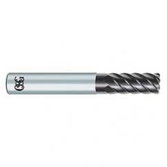 6mm x 6mm x 13mm x 50mm 6Fl 0.5mm C/R Carbide End Mill - EXO - Makers Industrial Supply