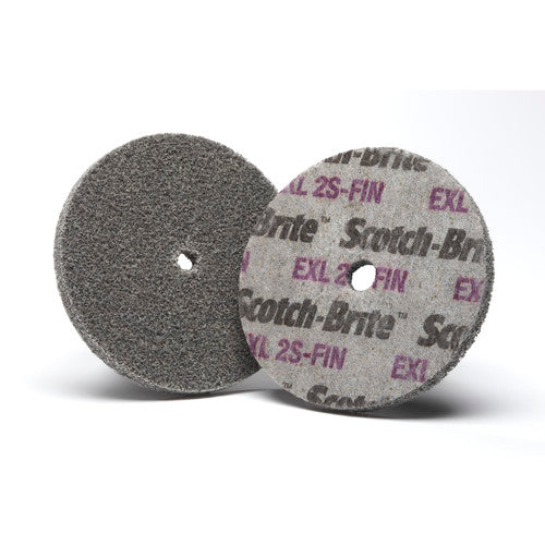 Scotch-Brite EXL Unitized Wheel XL-UW 2S Fine 5″ × 1/2″ × 1/4″