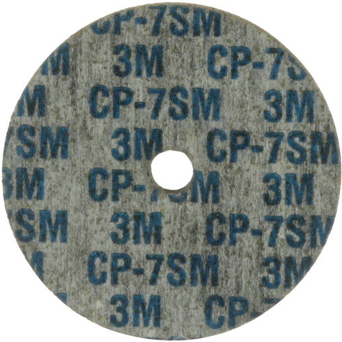 Scotch-Brite Cut and Polish Unitized Wheel CP-UW 7S Medium 3″ × 1/4″ × 1/4″ SPR 20900A