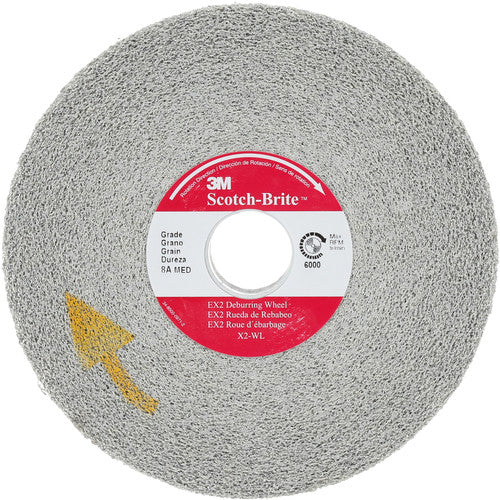 Scotch-Brite EX2 Deburring Wheel 7″ × 1″ × 1″ 8S FIN SPR 017461A