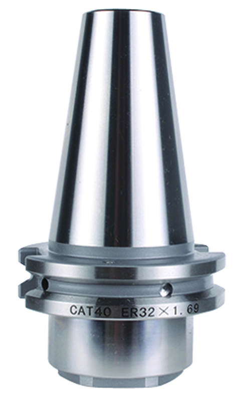 CAT40 x ER32 x 1.69" Balanced G.25 @ 20,000 RPM Coolant thru the spindle and DIN AD+B thru flange capable ER Collet Chuck - Makers Industrial Supply