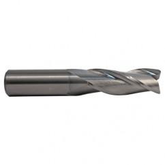 3.5mm TuffCut GP Std. Length 3 FL Center Cutting End Mill ALtima coated - Makers Industrial Supply