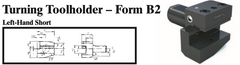VDI Turning Toolholder - Form B2 (Left-Hand Short) - Part #: CNC86 22.5032 - Makers Industrial Supply