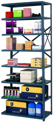 36 x 18 x 85'' (8 Shelves) - Open Style Add-On Shelving Unit - Makers Industrial Supply