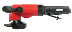 #UT8785-4 - 4" Right Angle - Air Powered Grinder - Side Exhaust - Makers Industrial Supply