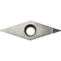 VBMT 222 KPD001, 1/32″ Corner Radius, 1/8″ Thick, 1/4″ Inscribed Circle, 35 Degree Diamond, Turning Indexable Insert