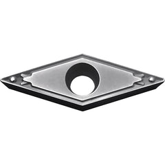 VCMT 331 HQ TN60, 1/64″ Corner Radius, 3/16″ Thick, 3/8″ Inscribed Circle, TiCN/NbC, 35 Degree Diamond, Turning Indexable Insert