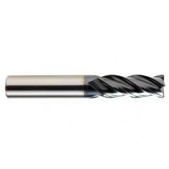 1/2 x 1/2 x 1-1/4 x 3-1/2 4Fl .030 C/R Carbide End Mill - TiALN - Makers Industrial Supply