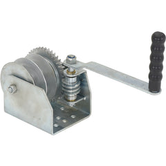 Wall Mounted Hand Winch - Double