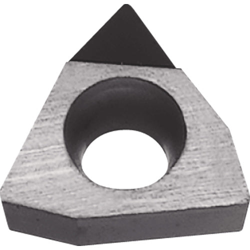 WBMT 15151 KPD010, 1/64″ Corner Radius, 3/32″ Thick, 3/16″ Inscribed Circle, 80 Degree Trigon, Turning Indexable Insert