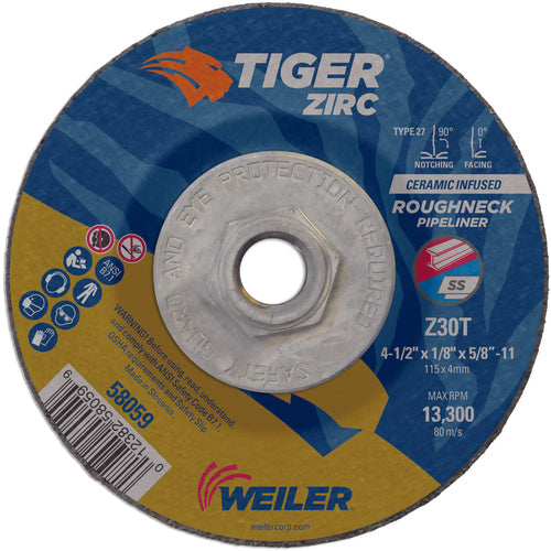 7X1/8 Z30T ZIRC T27 COMBO WHEEL - Makers Industrial Supply