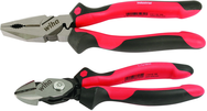 2 Pc. Set Industrial Soft Grip Linemen's Pliers and BiCut Combo Pack - Makers Industrial Supply