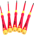 5PC PREC SLOTTED SCREWDRIVER SET - Makers Industrial Supply