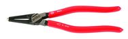 Straight Internal Retaining Ring Pliers 1.5 - 4" Ring Range .090" Tip Diameter with Soft Grips - Makers Industrial Supply
