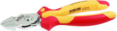 8" Insulated BiCut SuperCut Compound Cutters with Natural Brush Finish - Makers Industrial Supply