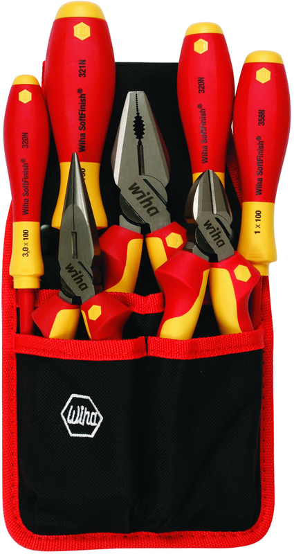 7PC PLIERS/CUTTER/SCRWDRVR SET - Makers Industrial Supply