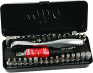 34PC COMPACT BIT SET W/REV RATCHET - Makers Industrial Supply