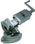 3-Axis Precision Tilting Vise 3" Jaw Width, 1-5/16" Jaw Depth - Makers Industrial Supply