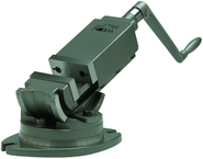 2-Axis Precision Angular Vise 5" Jaw Width, 1-3/4" Jaw Depth - Makers Industrial Supply