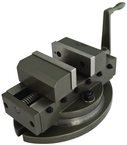 Super Precision Self Centering Vise 4" Jaw Width, 1-1/2" Depth - Makers Industrial Supply