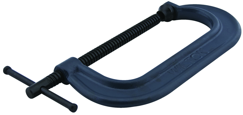 804, 800 Series C-Clamp, 0" - 4" Jaw Opening, 2-5/16" Throat Depth - Makers Industrial Supply