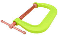 H408CS, 400-CS Series C-Clamp, 0" - 8" Jaw Opening, 4-1/2" Throat Depth - Makers Industrial Supply