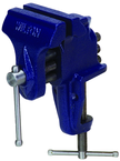 150, Bench Vise - Clamp-On Base, 3" Jaw Width, 2-1/2" Maximum Jaw Opening - Makers Industrial Supply