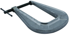 245, Deep-Reach C-Clamp, 0" _ 2-1/2" Jaw Opening, 4-3/4" Throat Depth - Makers Industrial Supply