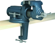 CBV-65, Super-Junior Vise, 2-1/2" Jaw Width, 2-1/8" Jaw Opening, 2" Throat Depth - Makers Industrial Supply