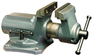 SBV-65, Super-Junior Vise, Swivel Base, 2-1/2" Jaw Width, 2-1/8" Jaw Opening - Makers Industrial Supply