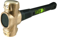 6 lb Head, 16" B.A.S.H® Brass Hammer - Makers Industrial Supply