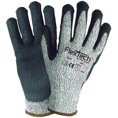 FLEXTECH Size L ANSI Cut 5 Nitrile Palm Glove Y9216L - Makers Industrial Supply