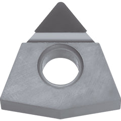 WNMM 431 KPD001, 1/64″ Corner Radius, 3/16″ Thick, 1/2″ Inscribed Circle, 80 Degree Trigon, Turning Indexable Insert