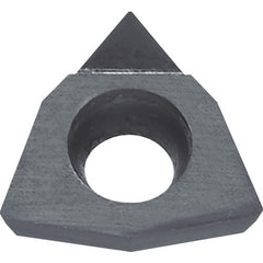 WPMT 21505 KPD001, 0.008″ Corner Radius, 3/32″ Thick, 1/4″ Inscribed Circle, 80 Degree Trigon, Turning Indexable Insert