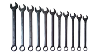 11 Piece Supercombo Wrench Set - Black Oxide Finish SAE; 1-5/16 - 2"; Tools Only - Makers Industrial Supply
