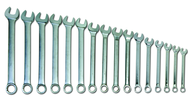 16 Piece Supercombo Wrench Set - High Polish Chrome Finish SAE; 1-5/16 - 2-1/2"; Tools Only - Makers Industrial Supply