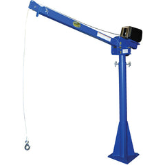 ‎AC Powered Lift Jib Crane 2K 4-7 Ft Boom