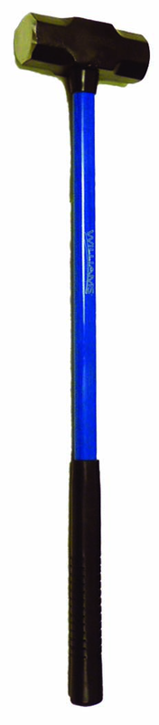 8 lb - 32" Fiberglasss Handle - 1-3/4" Head Diameter - Sledge Hammer - Makers Industrial Supply