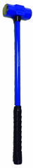 12 lb - 32" Fiberglass Handle - 2-1/4" Head Diameter - Soft Steel Sledge Hammer - Makers Industrial Supply