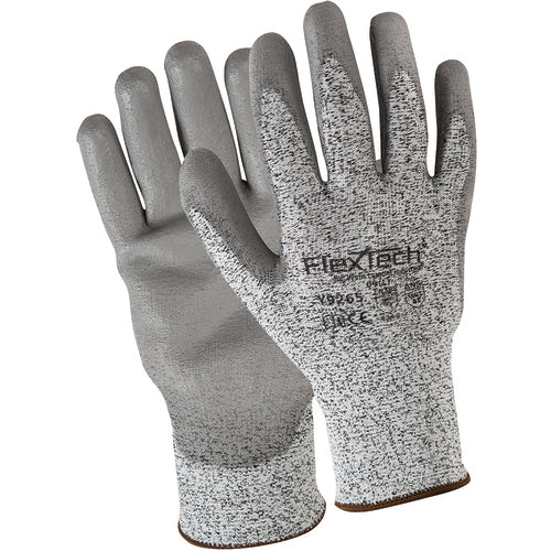 XS GRAY SPECKLE HPPE PU - Exact Industrial Supply