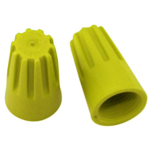 Wire Connectors - 22-10 Wire Range (Yellow) - Makers Industrial Supply