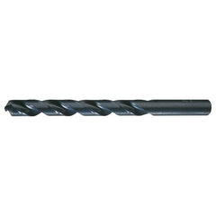 7.50mm RHS / RHC HSS 118 Degree Radial Point General Purpose Jobber Length Drill - Steam Oxide - Exact Industrial Supply