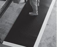 Diamond Plate Anti-Fatigue Mats - Part #  RH-DTT2436-B - Makers Industrial Supply